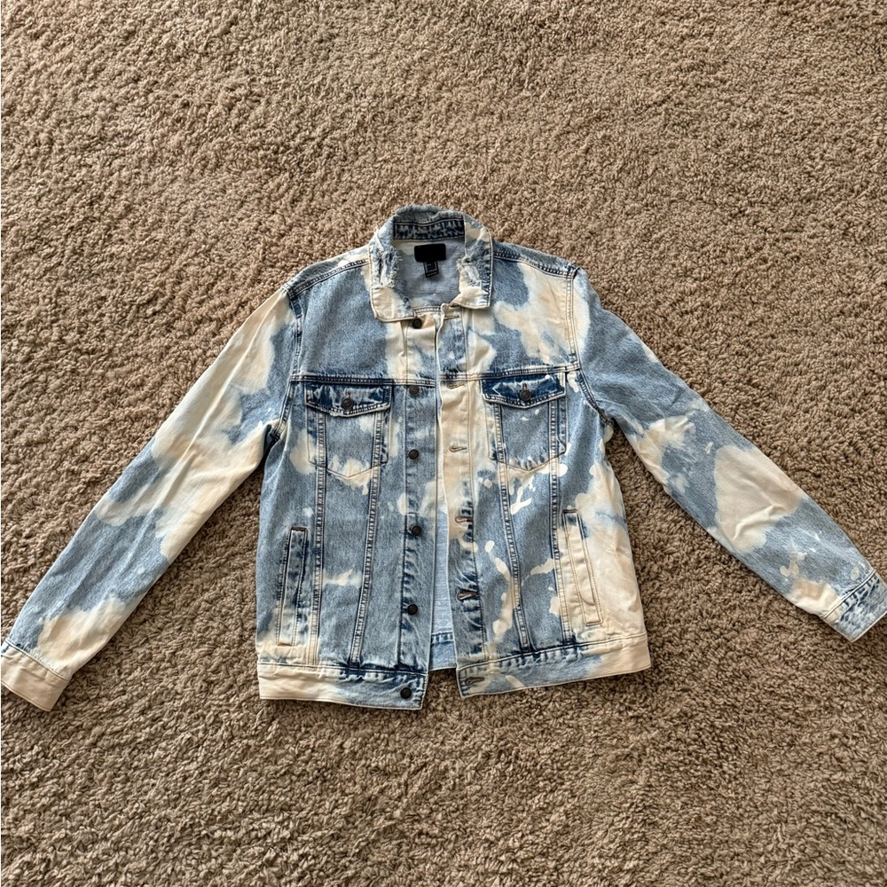 Tie Dye Denim Jacket